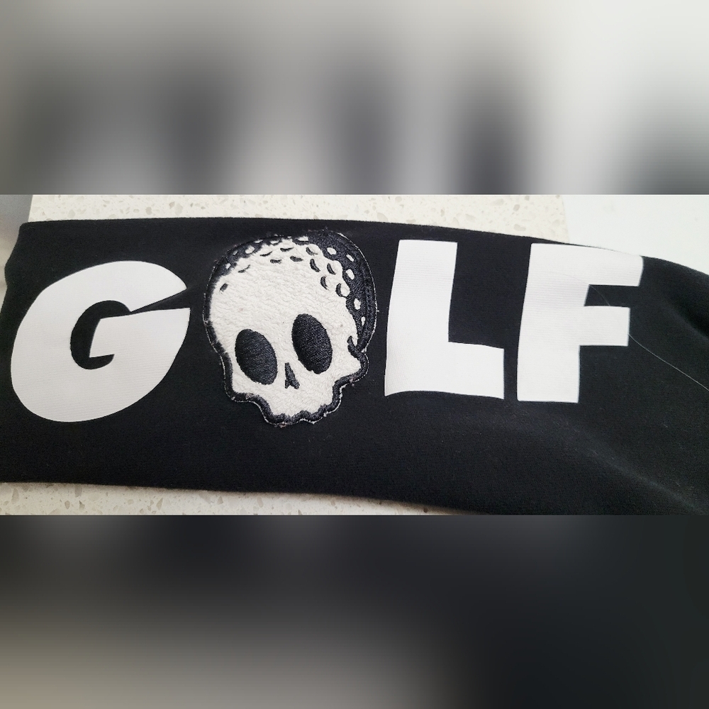 Bad Mulligan Red and Black Long Sleeve Golf Shirt | Size Small - Picture 5 of 7